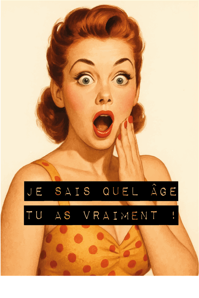 Carte Je sais quel âge tu as vraiment !