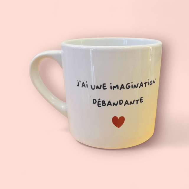 Mini mug J'ai une imagination débandante