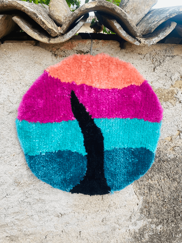 Tapis Le poil solitaire