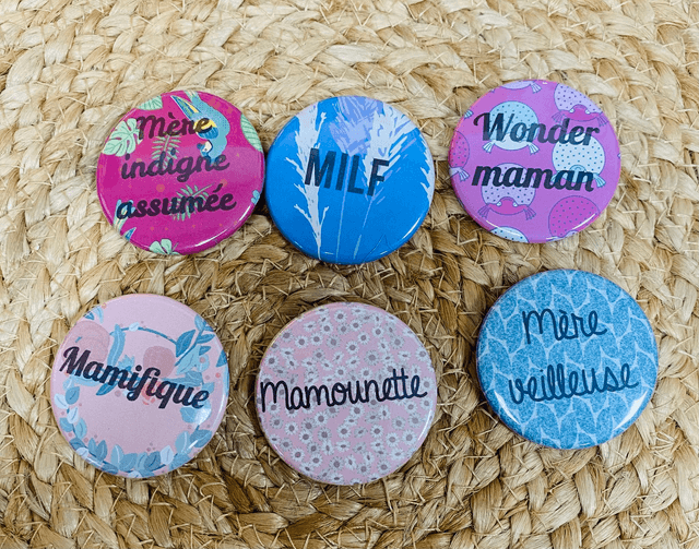 Badges pour les mamans 2