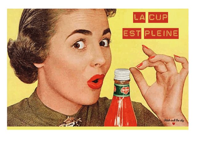 Carte La cup est pleine