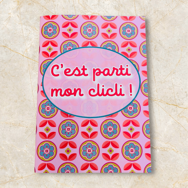 Grand carnet C&#039;est parti mon clicli